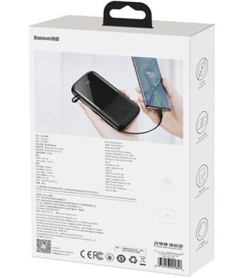 Power Bank Baseus Qpow 20000mAh 15W Display (+Type-C)(PPQD-G01) Black