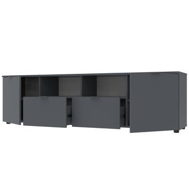 Тумба під ТВ Doros Рон 4 180х38х50 см Графіт (DRS-011299)