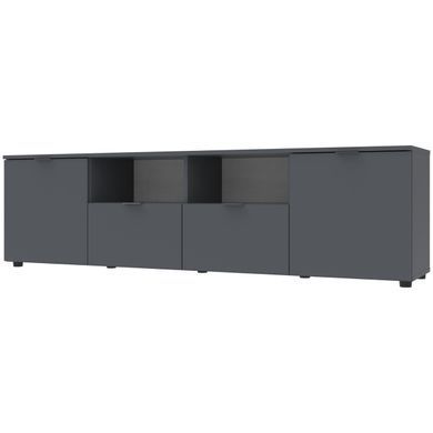 Тумба під ТВ Doros Рон 4 180х38х50 см Графіт (DRS-011299)