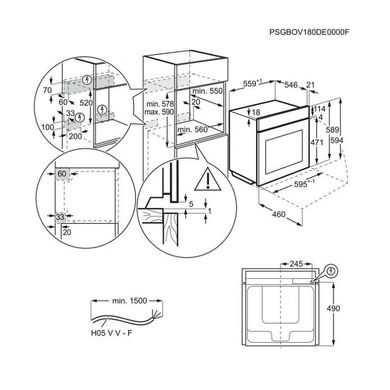 Духова шафа Electrolux KOEAP31WT