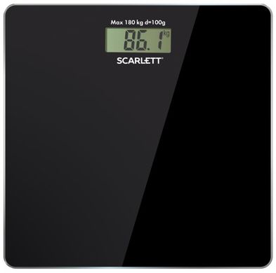 Весы напольные электронные ScarlettT SC-BS33E036 черный