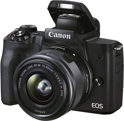 Цифровая камера Canon EOS M50 Mk2 + 15-45 IS STM Kit Black (4728C043)
