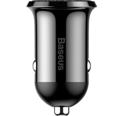 Авто зарядное устройство для Baseus Grain Pro Black (CCALLP-01)