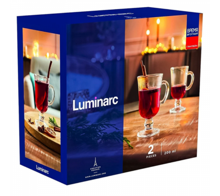 Набор бокалов для глинтвейна Luminarc Tasting Time Q2844 (200мл) 2шт