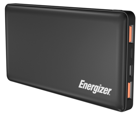 Портативное зарядное устройство Energizer UE10015PQ-10000 mAh Li-pol+TYPE-C PD Black