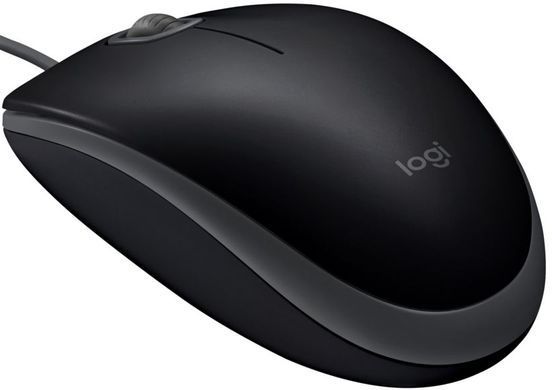 Мышь LogITech B110 Silent USB Black (910-005508)