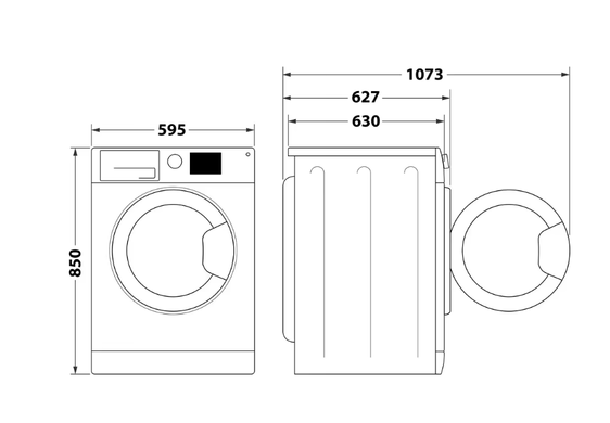 Пральна машина Whirlpool FFB 9448 BV UA