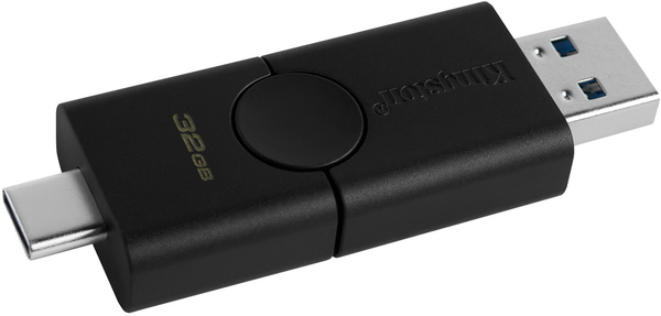 Flash Drive Kingston DataTraveler Duo 32GB USB 3.2 + Type-C (DTDE/32GB)