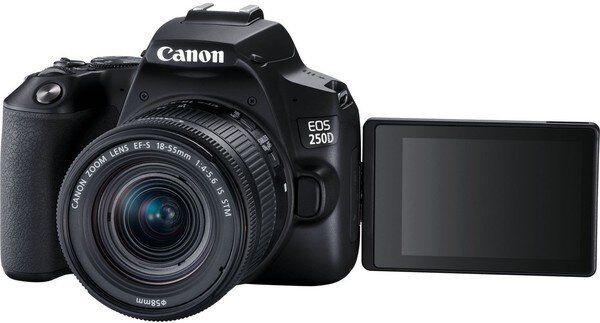 Аппараты цифровые Canon EOS 250D kit 18-55 IS STM Black