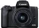 Цифровая камера Canon EOS M50 Mk2 + 15-45 IS STM Kit Black (4728C043) фото 4
