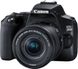 Аппараты цифровые Canon EOS 250D kit 18-55 IS STM Black фото 1
