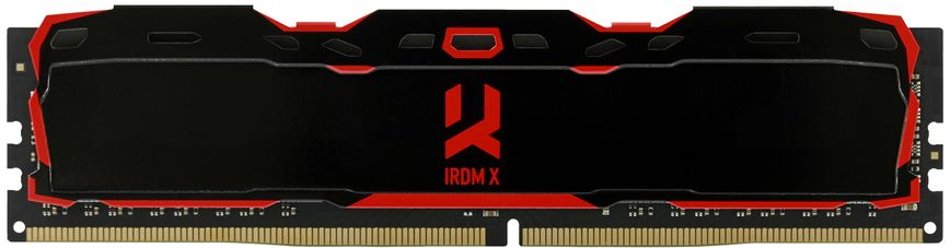 ОЗП Goodram DDR4 8Gb 3200MHz CL16 IRDM X Black (IR-X3200D464L16S/8G)