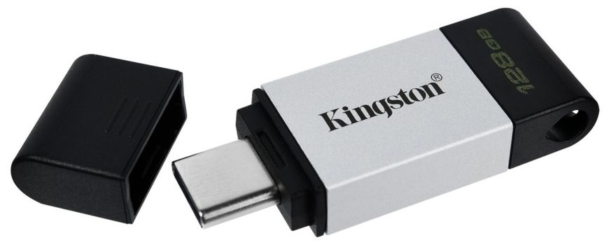 Flash Drive Kingston DT80 128GB, Type-C, USB 3.2