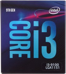 Процесор Intel Core i3-9100 s1151 3.6GHz 6MB Intel UHD 630 BOX