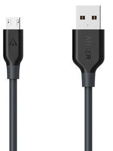 кабель Anker Powerline Micro USB - 1.8m V3 (Сірий)
