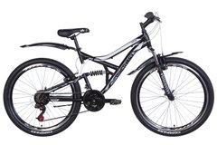 Велосипед 26" Discovery Canyon 2021 (чорно-білий з сірим (м))