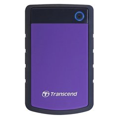 Зовнішній жорсткий диск TRANSCEND 1TB TS1TSJ25H3P Storejet 2.5" H3 Фіолетовий