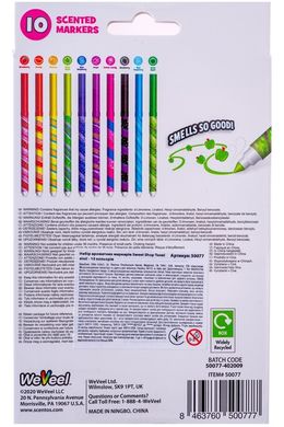 Набор ароматных маркеров для тонких линий - 10 цветов Sweet Shop