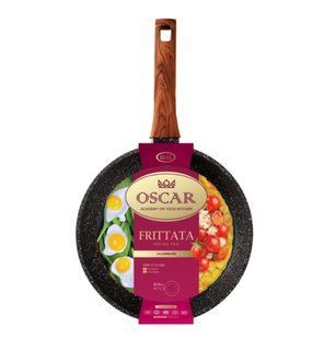 Сковорода OSCAR FRITTATA глибока 24 см б/кришки (OSR-1112-24H)