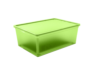 Контейнер Qutu light box Transparent Green, 10 л
