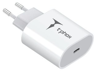 Сетевое зарядное устройство T-Phox iSpeed PD 20W Charger White