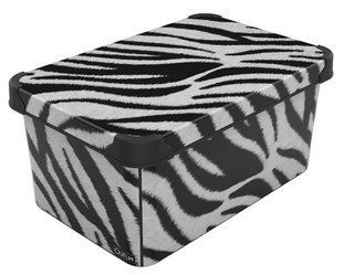 Контейнер Qutu STYLE BOX ZEBRA, 10 л
