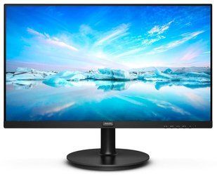 Монитор TFT Philips 21.5 "222V8LA / 01 16: 9 VA 75Hz HDMI DP MM черный