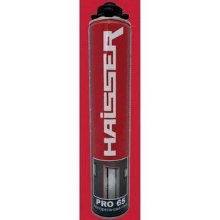 Піна монтажна Haisser PRO 65 W професійна (зима)
