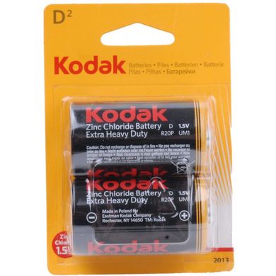 Батарейка Kodak LongLife R20 1x2 шт.