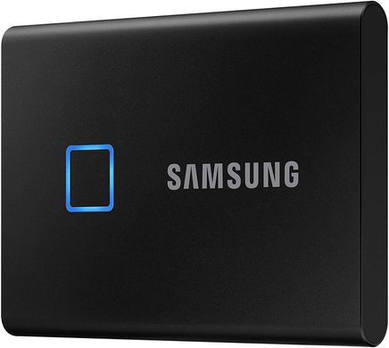 SSD зовнішній Samsung T7 Touch 500GB TLC 3D Black (MU-PC500K/WW