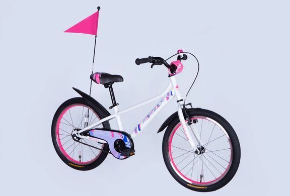 Велосипед ST 20" Formula Kid RACE BH рама-10" белый с розовым 2026