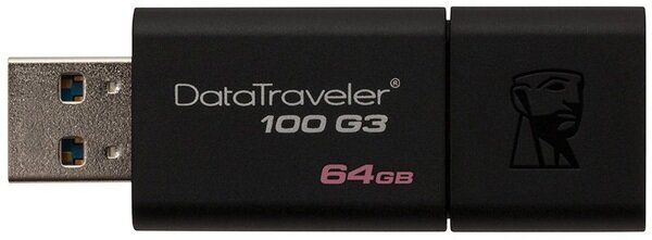 Флеш-драйв Kingston DT100 G3 64GB USB 3.0