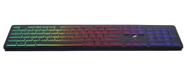 Клавиатура Ergo KB-630 Keyboard ENG/RUS/UKR Черный