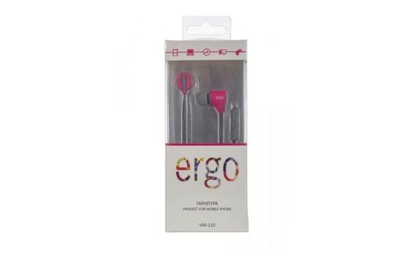 Гарнитура Ergo VM-110 Pink