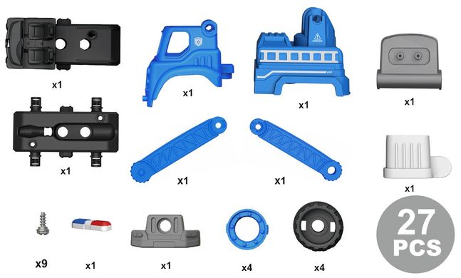 Конструктор Поліцейський кран Diy Spatial Creativity LM9024