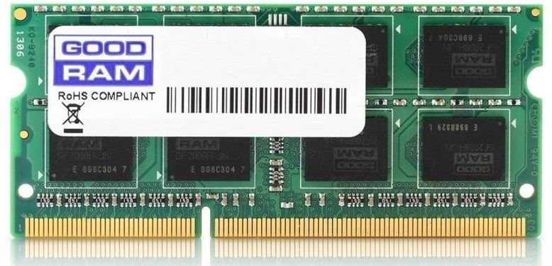 Оперативная память So-Dimm Goodram DDR3 4Gb 1600Mhz (GR1600S3V64L11S/4G)