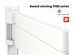 Крепёж настенный Vogels THIN 545 White фото 9