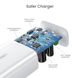 Мережевий зарядний пристрій Ugreen CD127 30W Type-C PD Charger + C-C 2m Cable (White) фото 5