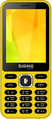 Мобільний телефон Sigma mobile X-style 31 Power Yellow