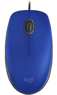Миша LogITech M110 Silent USB Blue/Black