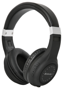 Наушники Defender FreeMotion B551 черный, Bluetooth