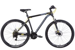 Велосипед 29" Discovery TREK AM DD 2022 (черно-желтый (м))