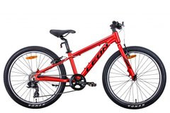 Велосипед 24" Leon JUNIOR 2021 (червоний)