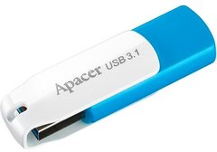 Флеш-драйв ApAcer 64GB USB 3.1 AH357 Blue/White (AP64GAH357U-1)