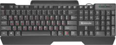 Клавіатура Defender (45790) Search HB-790 RU USB чорна
