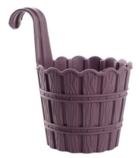 Цветочный горшок Violet House 1053 Бамбу Plum 0.6 л