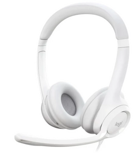 Гарнитура LOGITECH USB H390 White