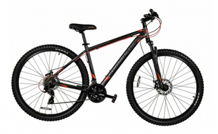 Велосипед ST 29" Discovery TREK DD FR рама-16" чорно-червоний 2025