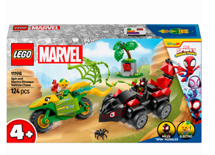 Конструктор LEGO Spidey Гонки на электромобилях с динозаврами