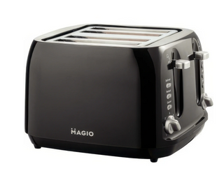 Тостер MAGIO МG-283, 1400 Вт/4 скибки/7 ступенів підсмаж.